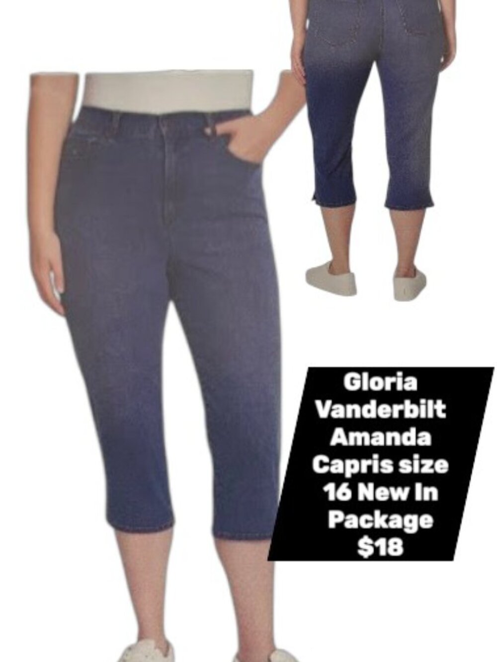 Gloria Vanderbilt Amanda Capris